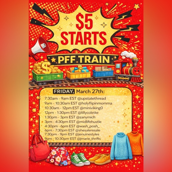 🚂March 13th - PFF Train. 🚂 - Picture 2 of 4